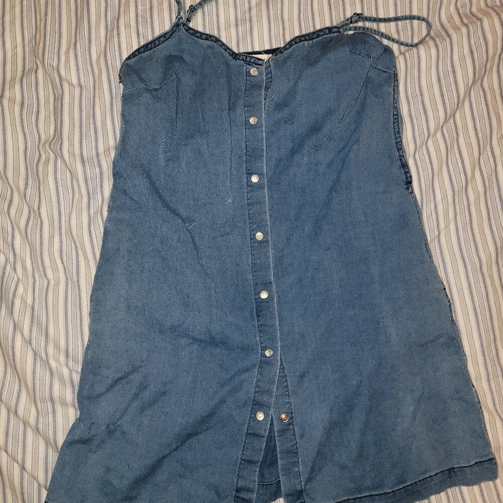 Denim button up dress BUNDLE=SAVE